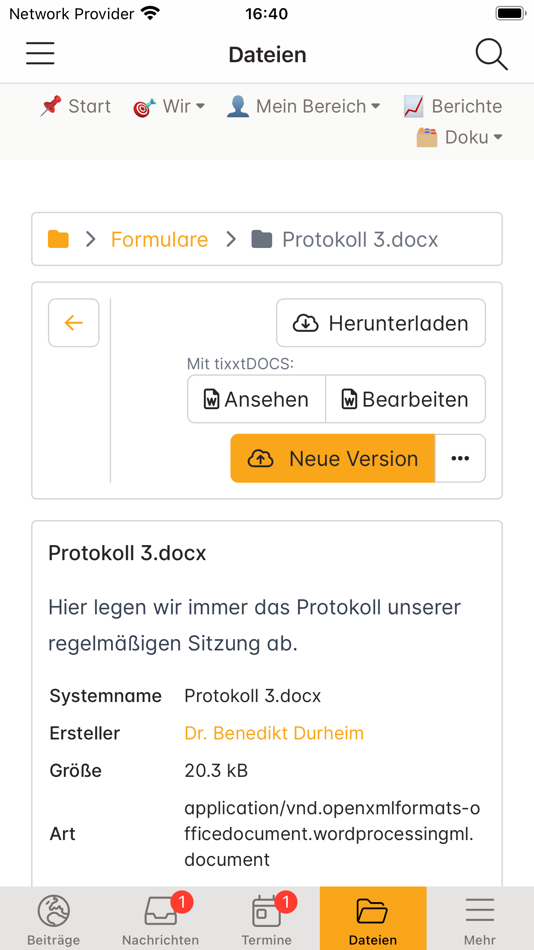 #5. myZIA - ZIA Mitgliederportal (iOS) 由: ZIA Zentraler Immobilien Ausschuss e.V.