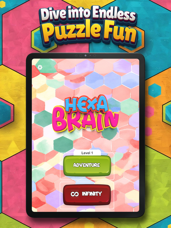 Hexa Brain - Hexa Line Puzzle