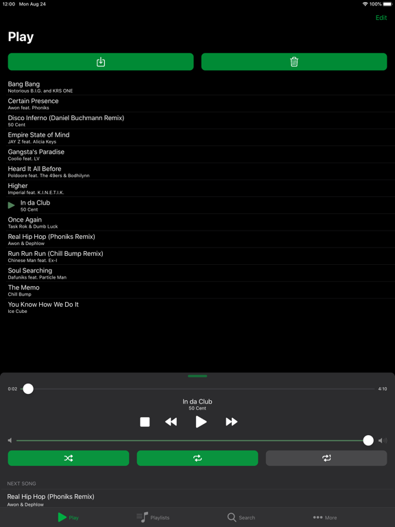 Screenshot #5 pour MPDPlayer