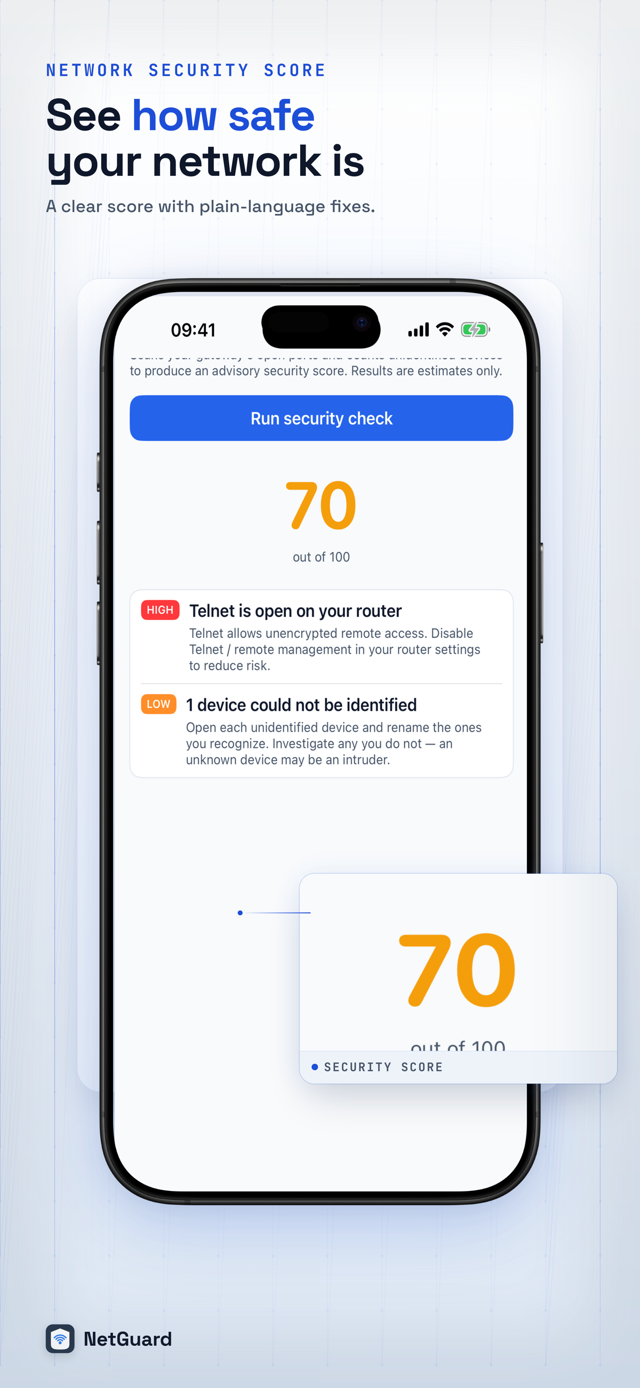 NetGuard: WiFi Scanner screenshot 3