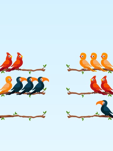 Bird Sort Puzzle: Sorting Game iPad screenshot
