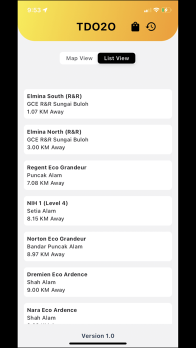 Screenshot 1 of TEDA VENDING App