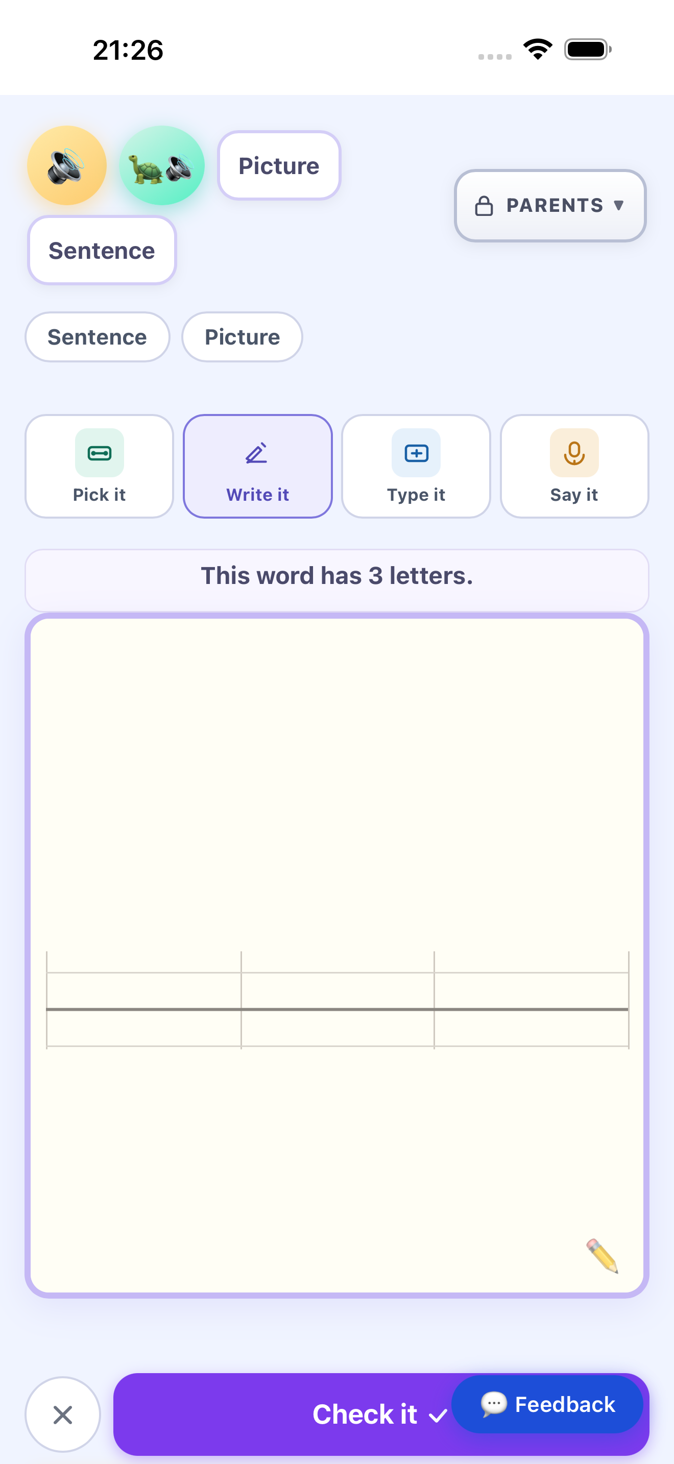 Spelling Live