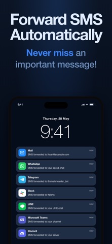 SMS Forwarder - Text, OTP, 2FA Screenshot 1 of 6