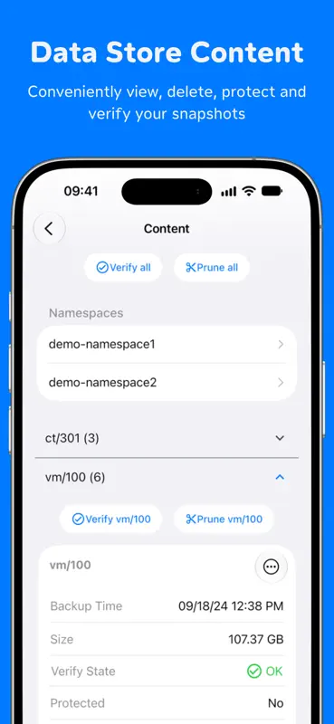 ProxMate Backup screenshot 3 of 7