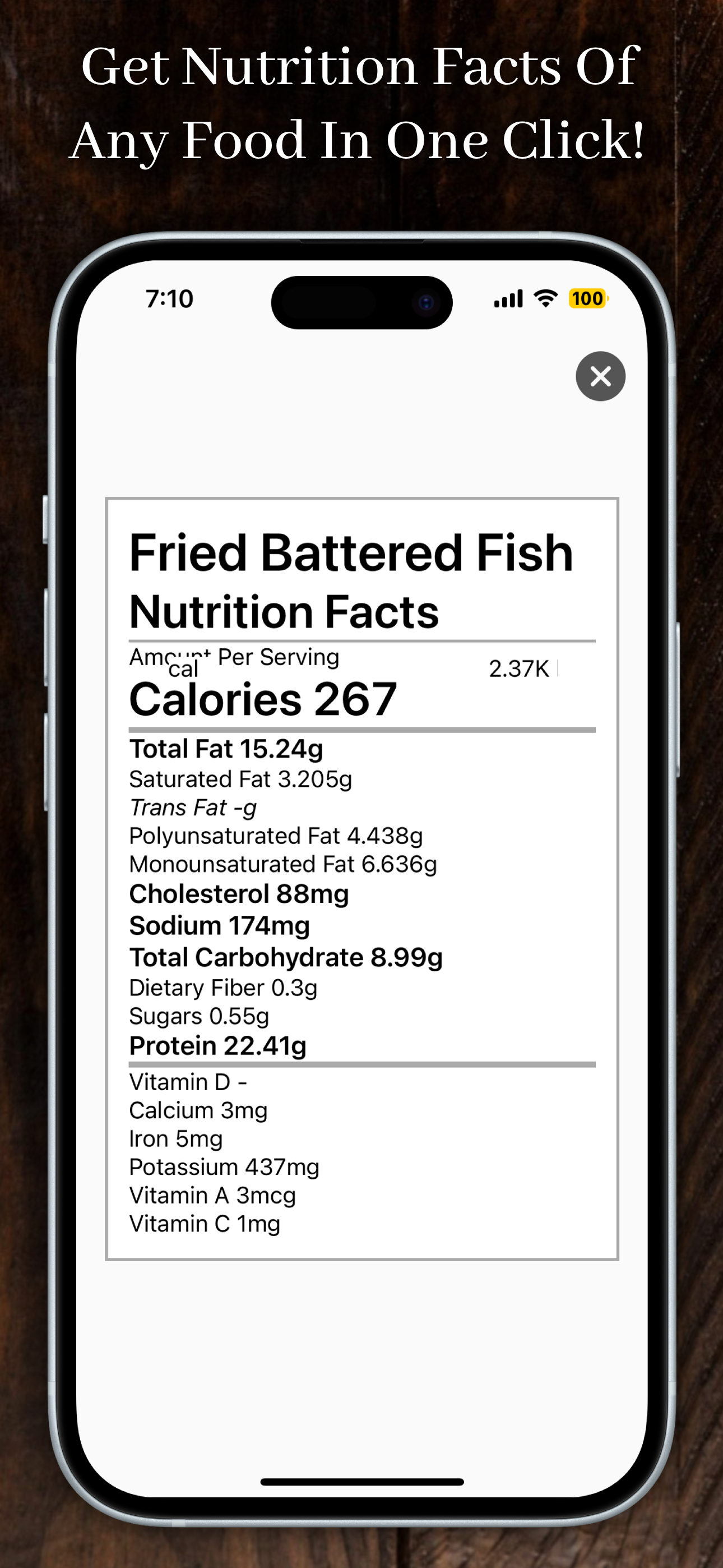 AI Calories Counter - By Photo