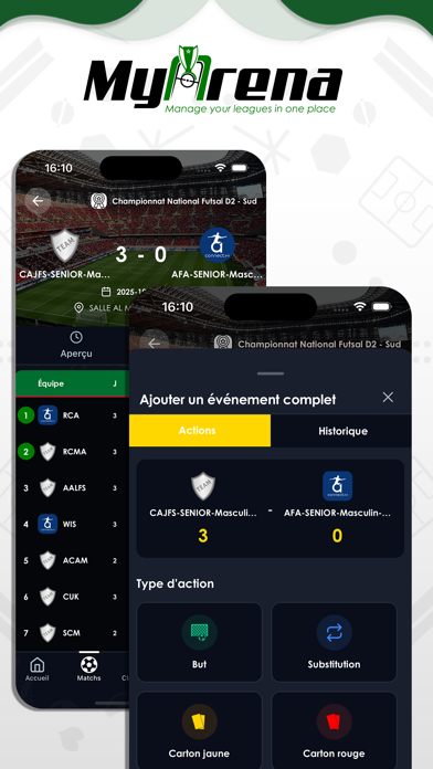 MyArena By MyTeam iPhone screenshot 4 - Sports app