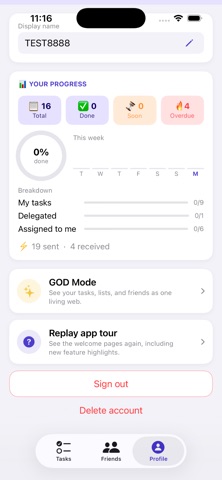 Taskbuzz screenshot