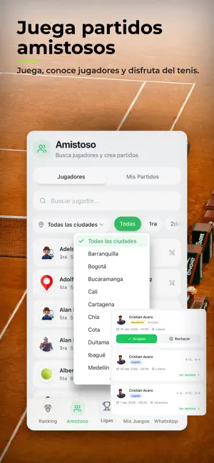 TopSpin: Tenis, Amigos, Ligas screenshot 3