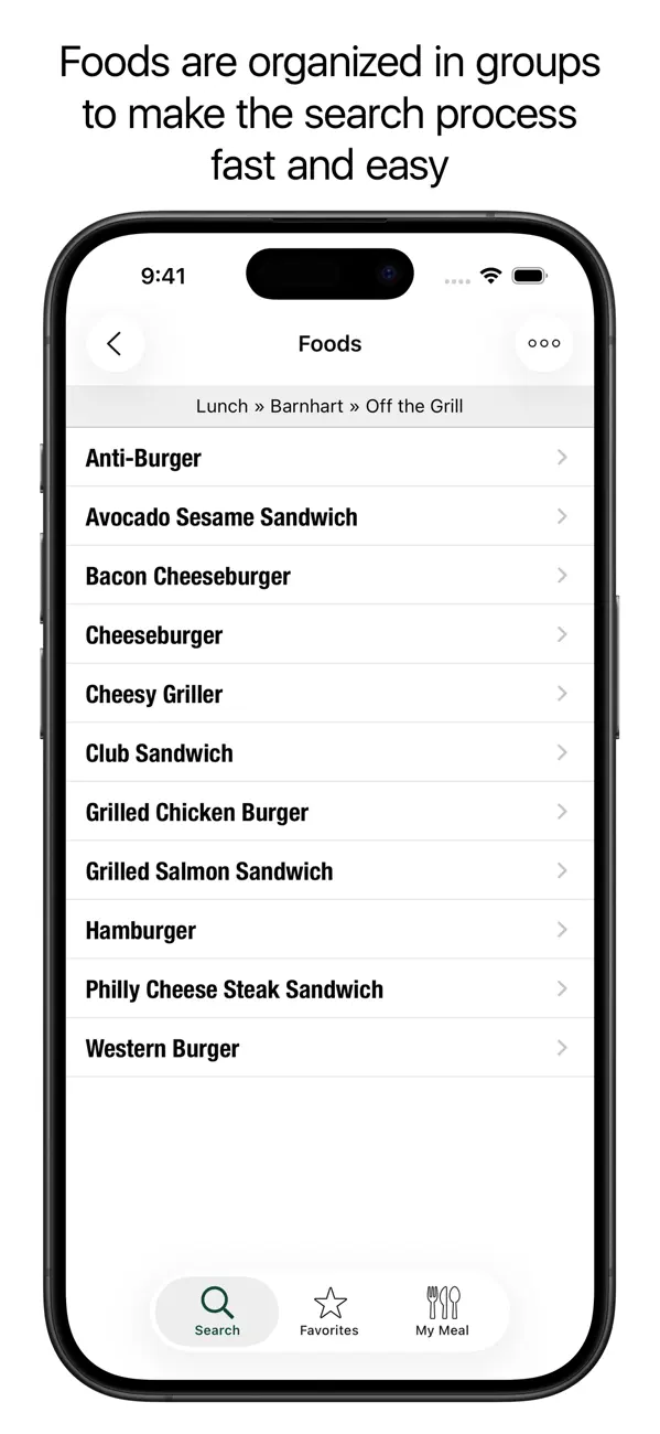 Screenshot #2 pour Nutrition - Univ. of Oregon