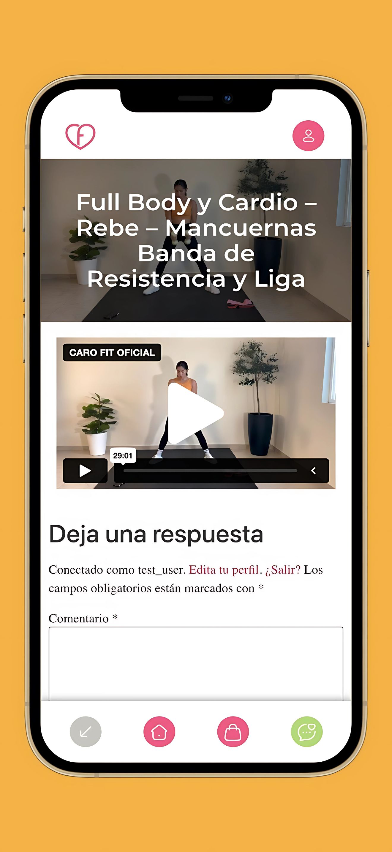 CaroFit App