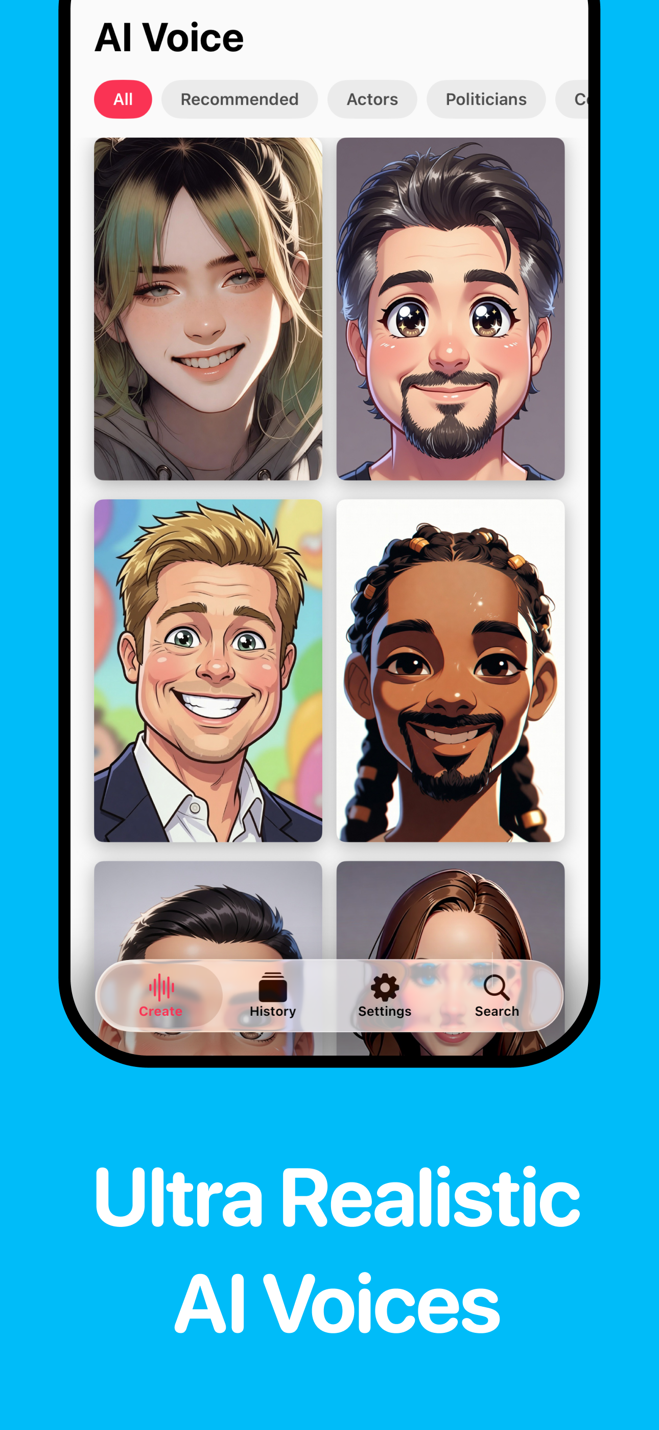 Ai voice changer text to video screenshot 4