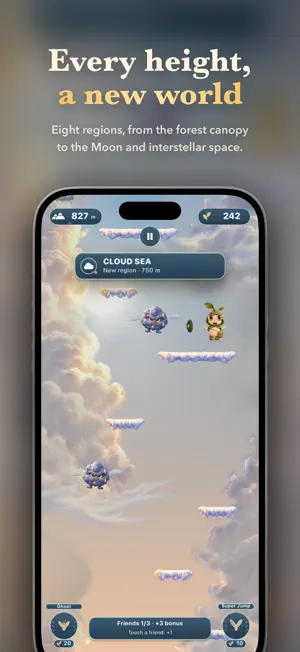 Bounzi: Jump to the Stars screenshot 4