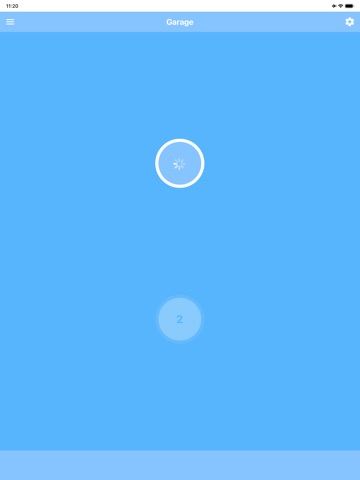 Garage Door Control iPad screenshot