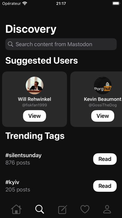 Bubble for Mastodon Screenshot