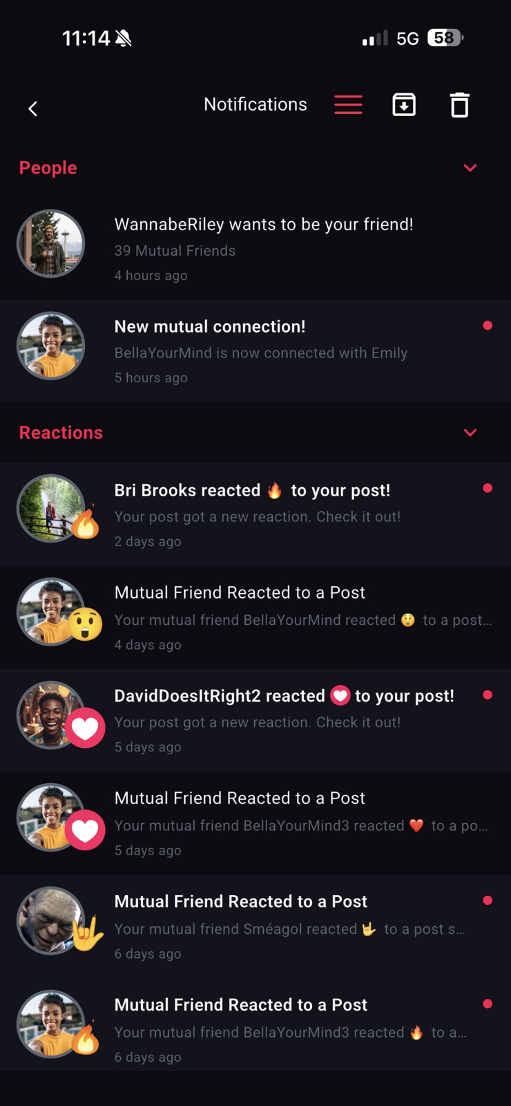 Octopii Social iphone screenshot 3