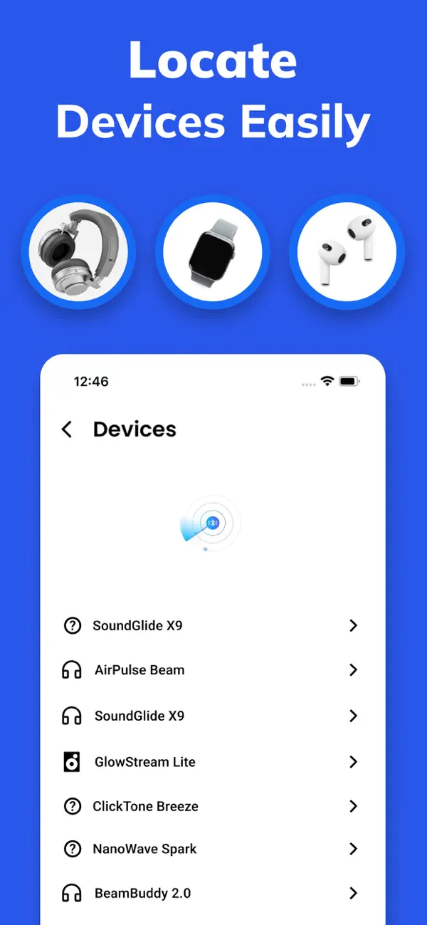 Screenshot #3 pour Bluetooth Devices Finder