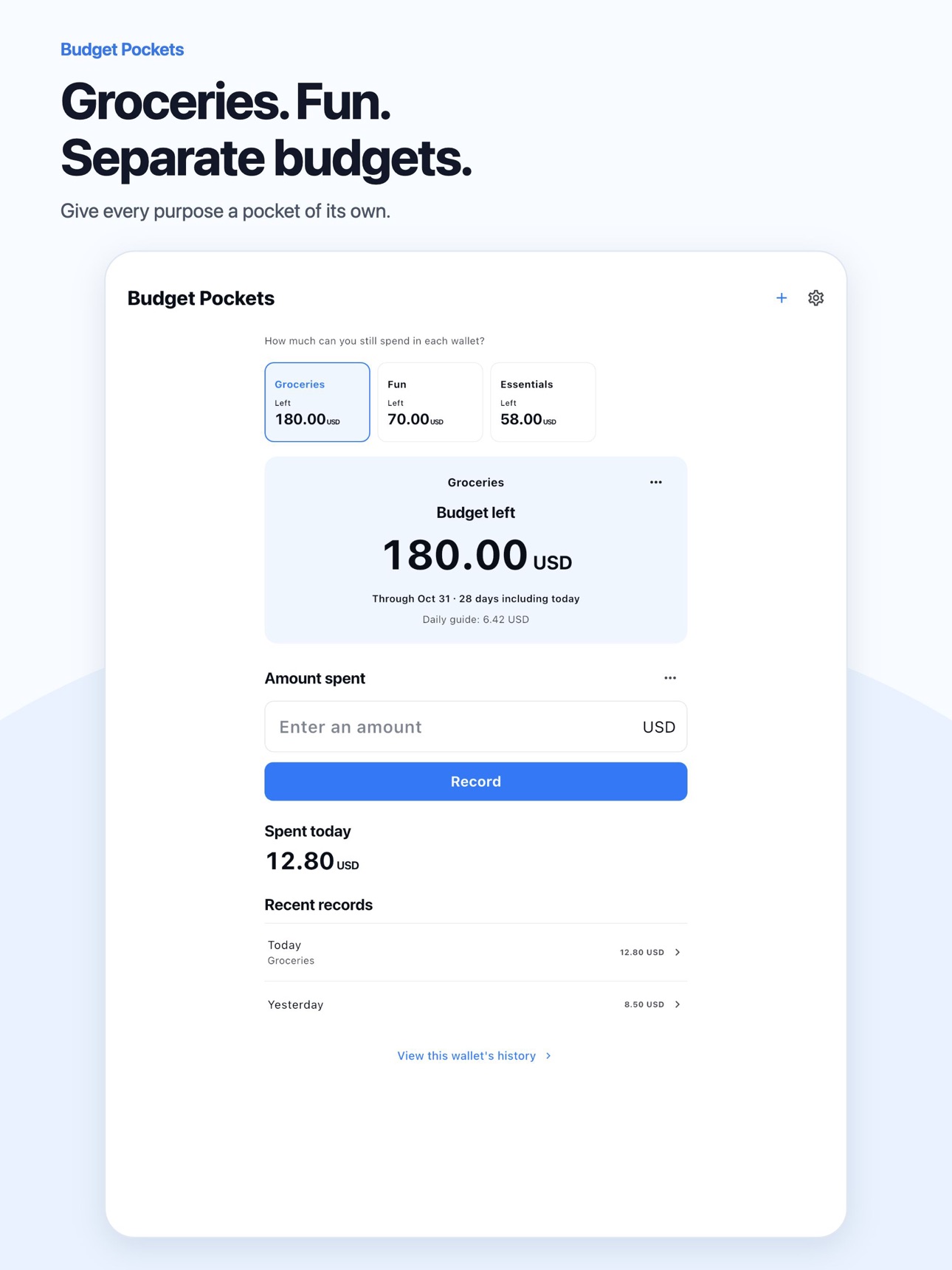 Screenshot 5 of Envelope Budget by DOTNULL