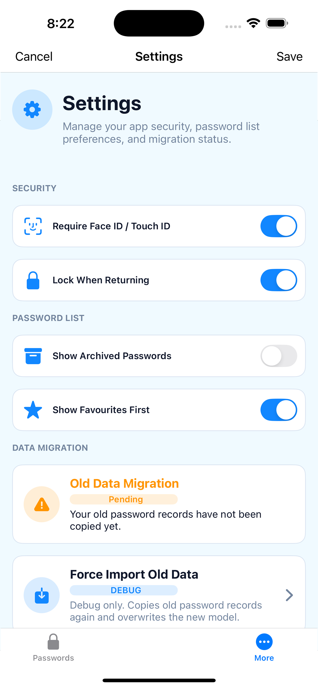 Password Mini screenshot 5
