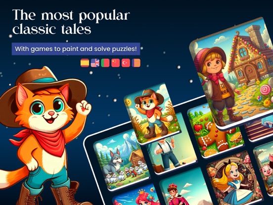 Klassieke sprookjesspelletjes iPad app afbeelding 1
