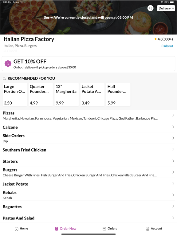 Screenshot #6 pour Italian Pizza Factory Hall Gre