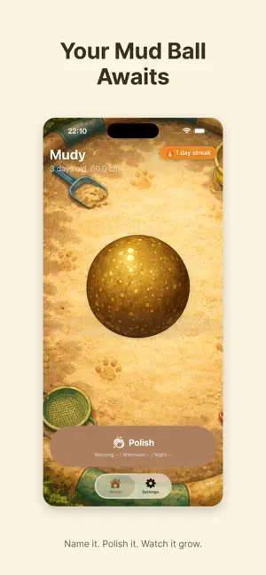 Mud Ball: Polish & Shine screenshot 1