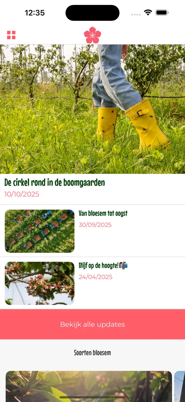 Screenshot #1 pour Bloesemalert