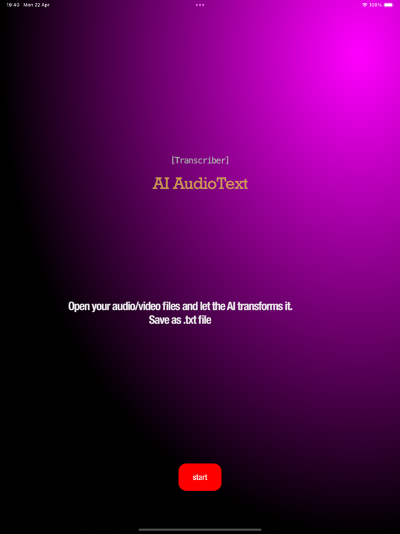 Screenshot #4 pour AI AudioText Transcriber