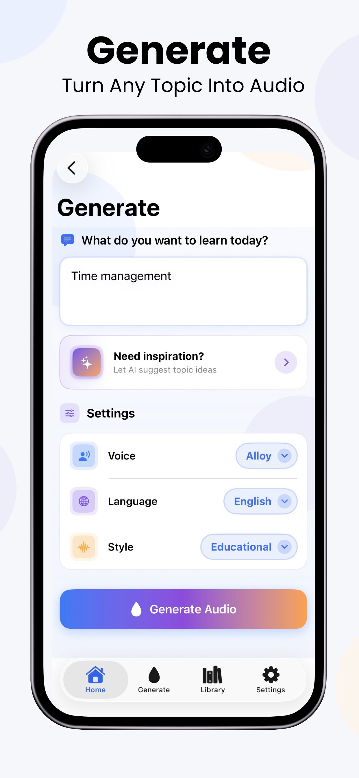 MindDrops – Audio Learning screenshot 3