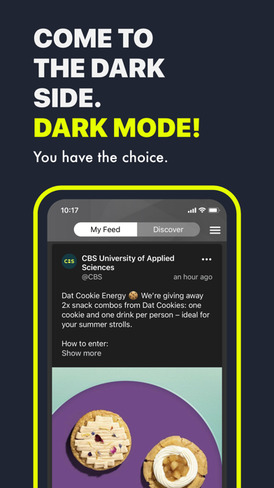 CBS APP Screenshot