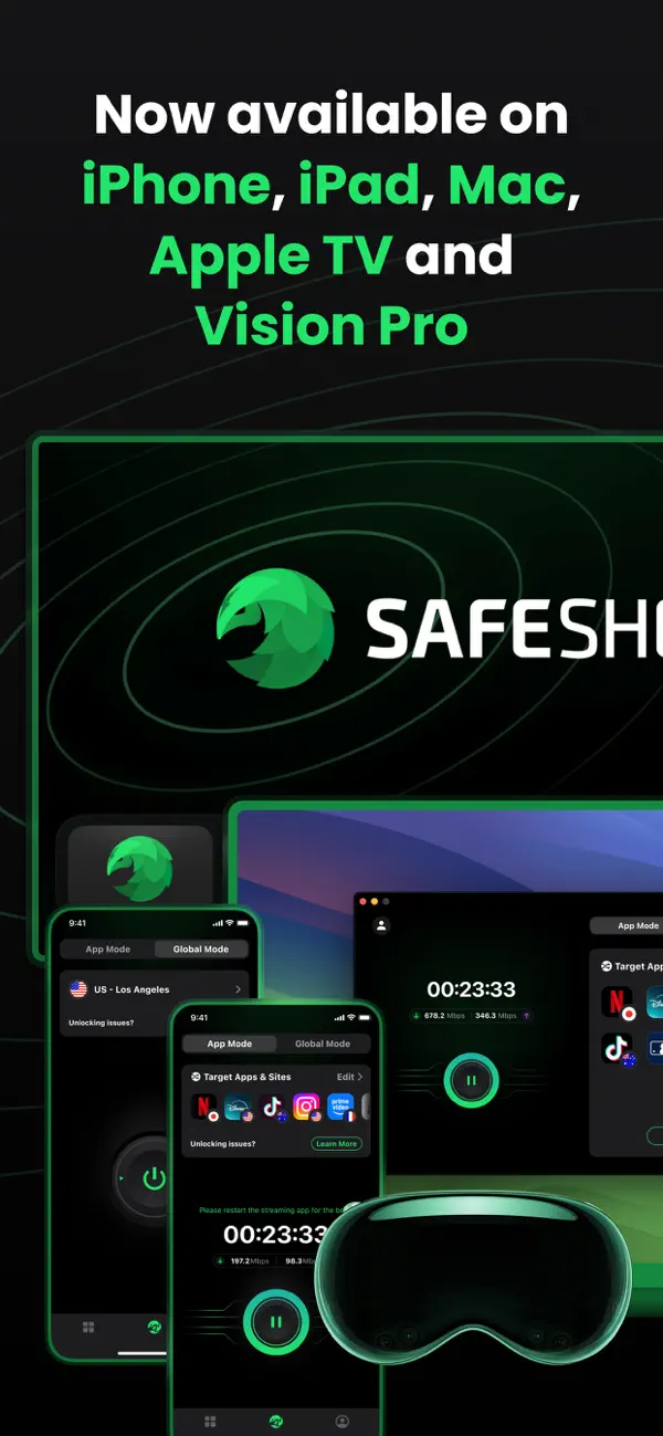 #4. SafeShell VPN: Fast & Secure (iOS) Von: GearUP Portal PTE. LTD.