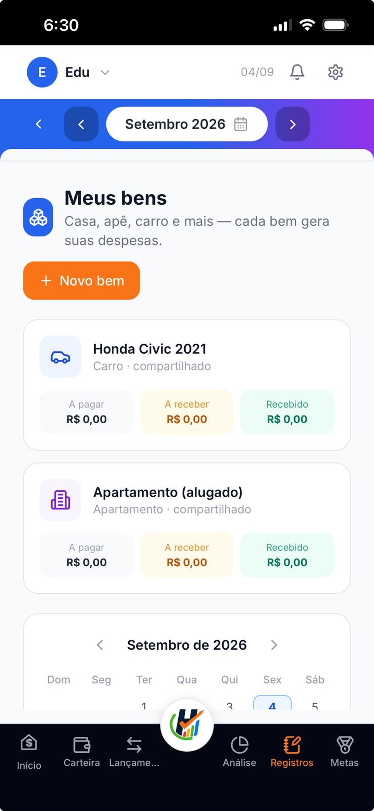 Screenshot 8 of Hammerly: Controle Financeiro
