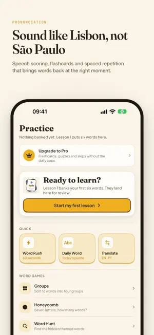 Aprender: European Portuguese screenshot 4