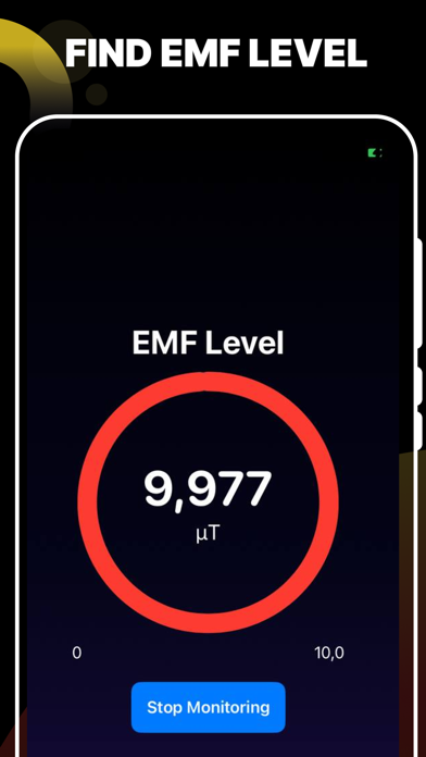 EMF Detector+ Screenshot