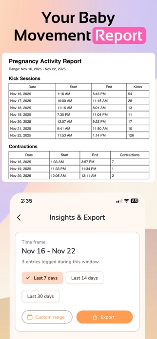 Pregnancy Tracker App: Bask Screenshot 5 of 6