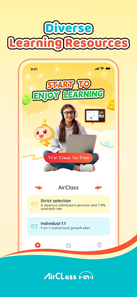 AirClass Online 1-on-1 - Education App | MWM