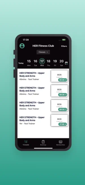 HER Fitness Club screenshot 2