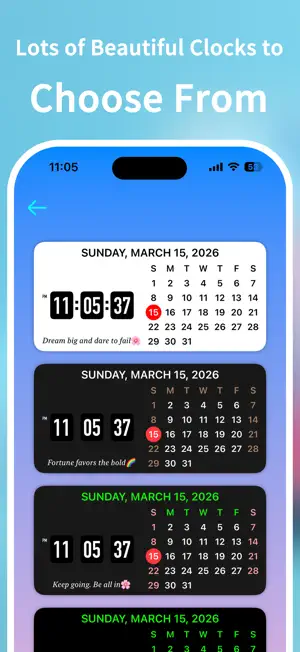 Clock Widget - Ultra HD Time screenshot 3
