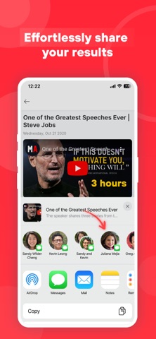 Live Video Summarizer: AI Tool iPhone screenshot