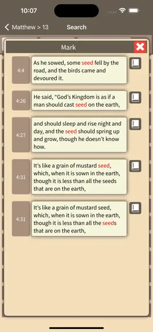 Seed Bible English Korean screenshot 4