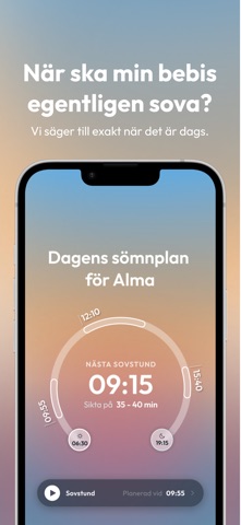 BabyNaps: Sömnschema för bebis iPhone screenshot 2