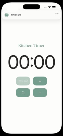 Kitchen Timer w/ Check Alert Screenshot 4 of 5