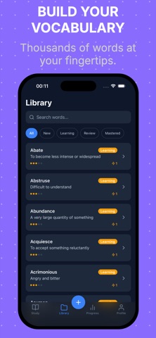 LexiCard Elite screenshot
