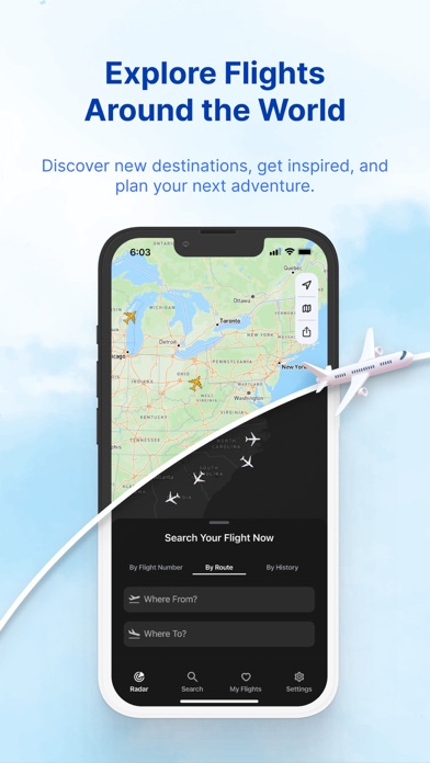 Track My Flight Now Screenshot