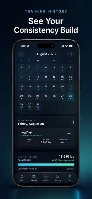 Metriks: Smart Workout Tracker screenshot 3