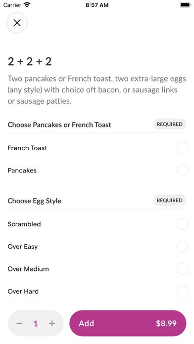 Grandma Sally's iPhone screenshot 4 - Food & Drink app