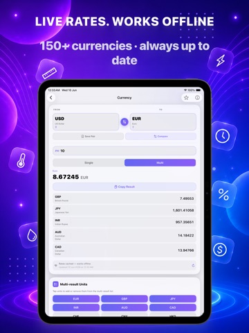 Unit Converter : All-In-One iPad screenshot