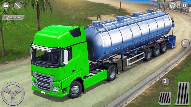 Oil Tanker Cargo Truck Driving screenshot-4