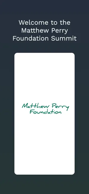 Matthew Perry Foundation Event screenshot 1