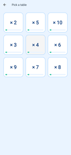 Times Tables: Math Facts screenshot 2